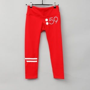 NWT Splits59 Red Low Rise 3/4 Crop Legging